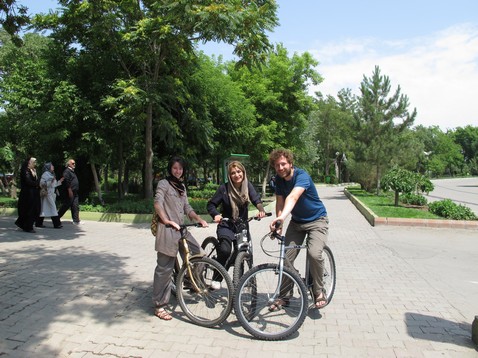 Cycling in Tabriz